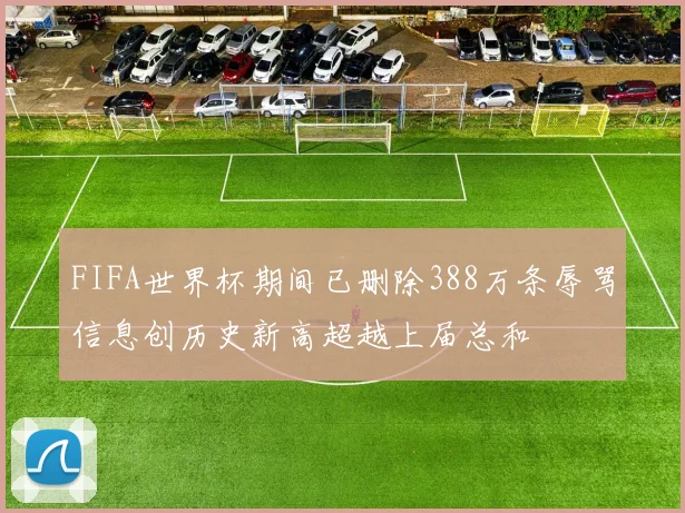 FIFA世界杯期间已删除388万条辱骂信息创历史新高超越上届总和